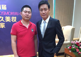 广州门徒与明星合影